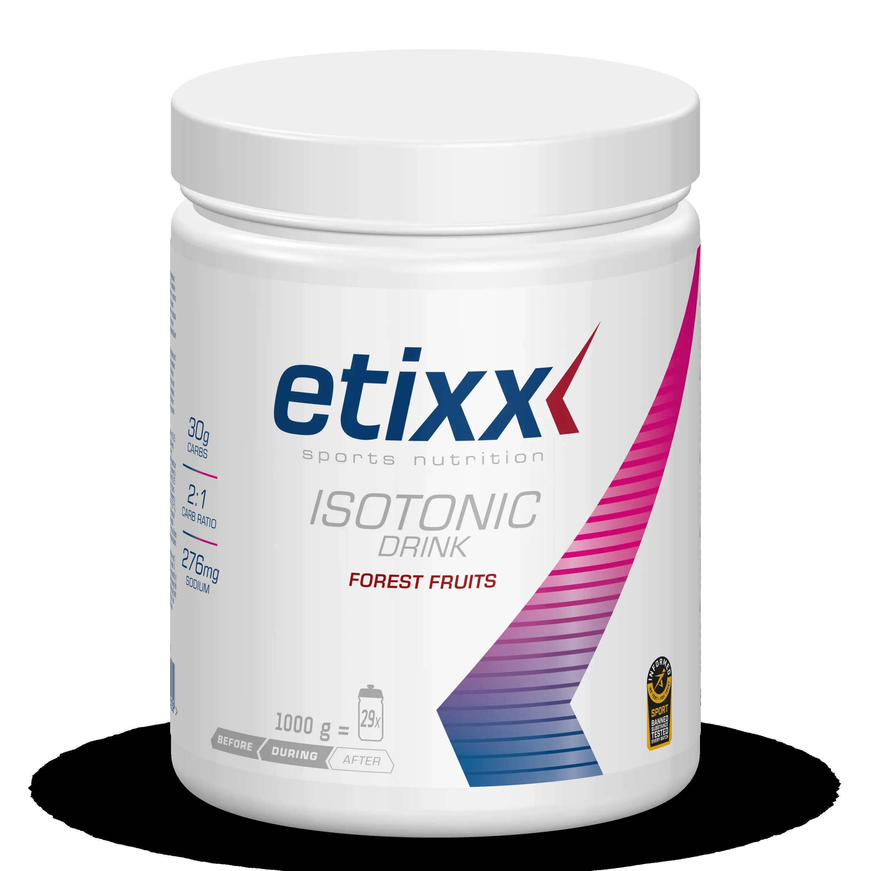 Etixx Isotonic Fruits Des Bois 1000g 1/2
