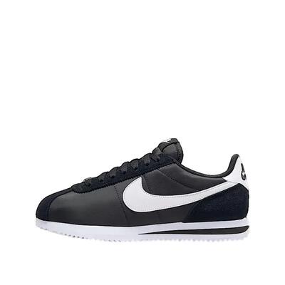 Scarpe Sportive Pelle Donna Nike Cortez Bianco Nero