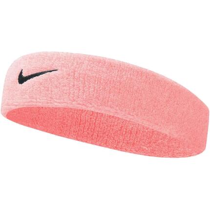 Frotka tenisowa na głowę Nike Swoosh Headband żółto-czarna