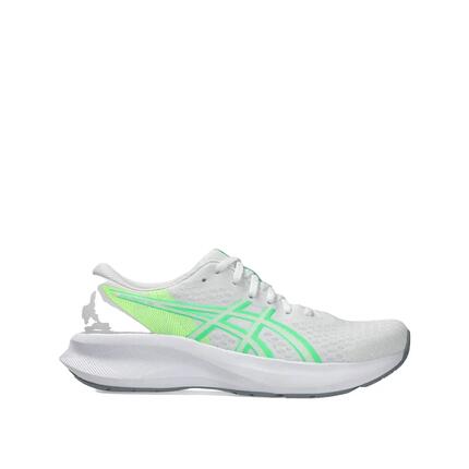 Chaussures de course ASICS Patriot 14 Femme Blanc/Vital Green