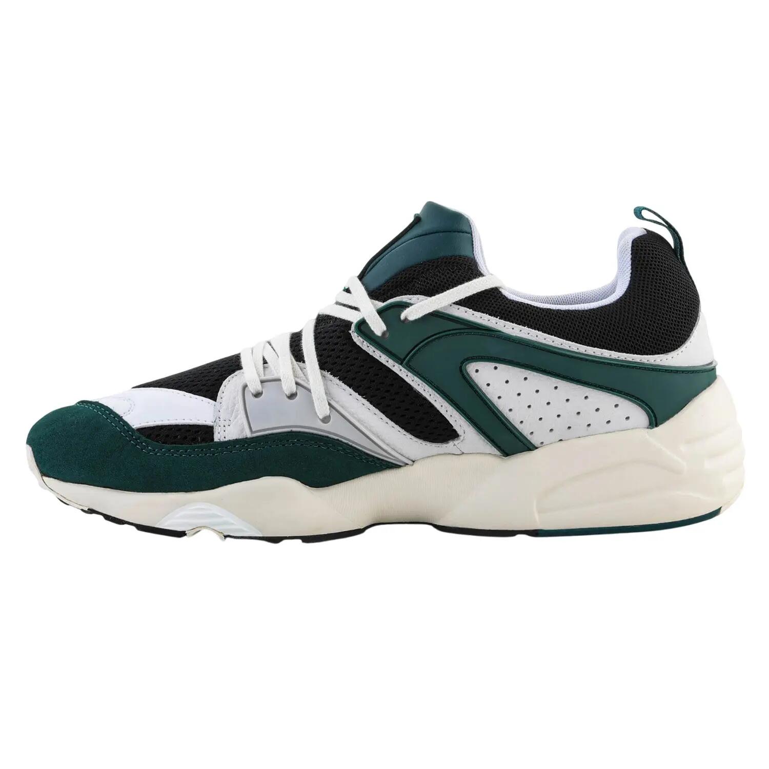 Sneaker "Blaze Of Glory" Herren Schwarz/Grün 4/7