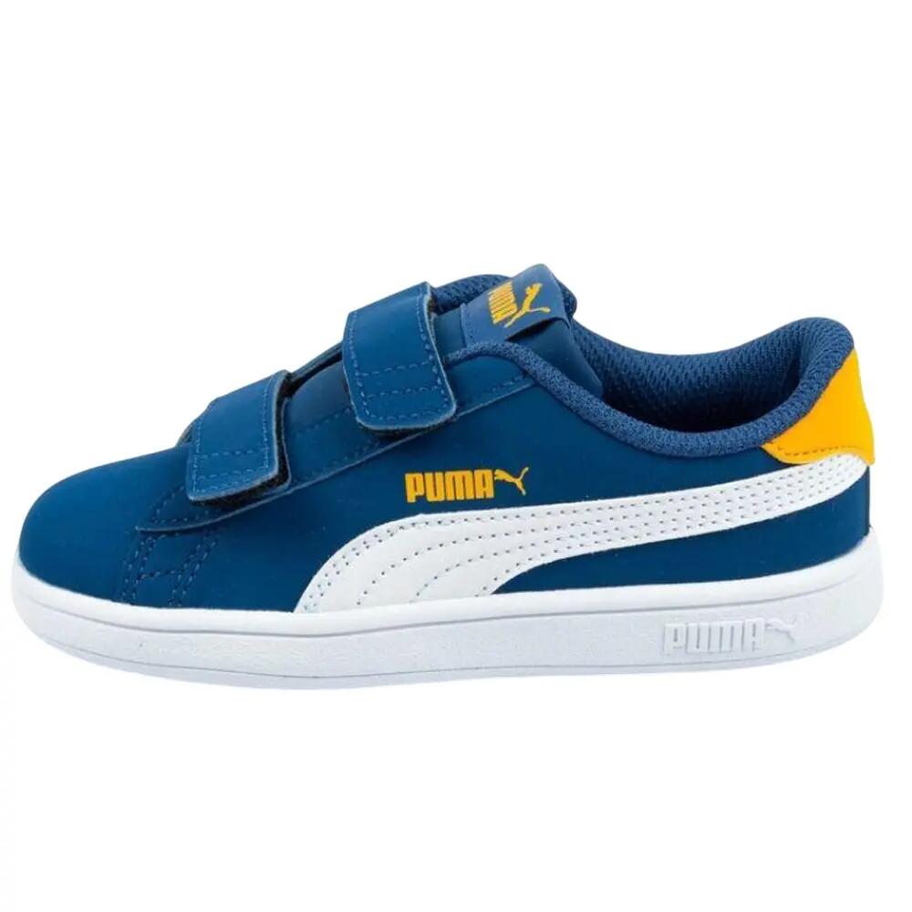 Puma Smash v2 Buck Gyerek Utcai Cipő 3/10