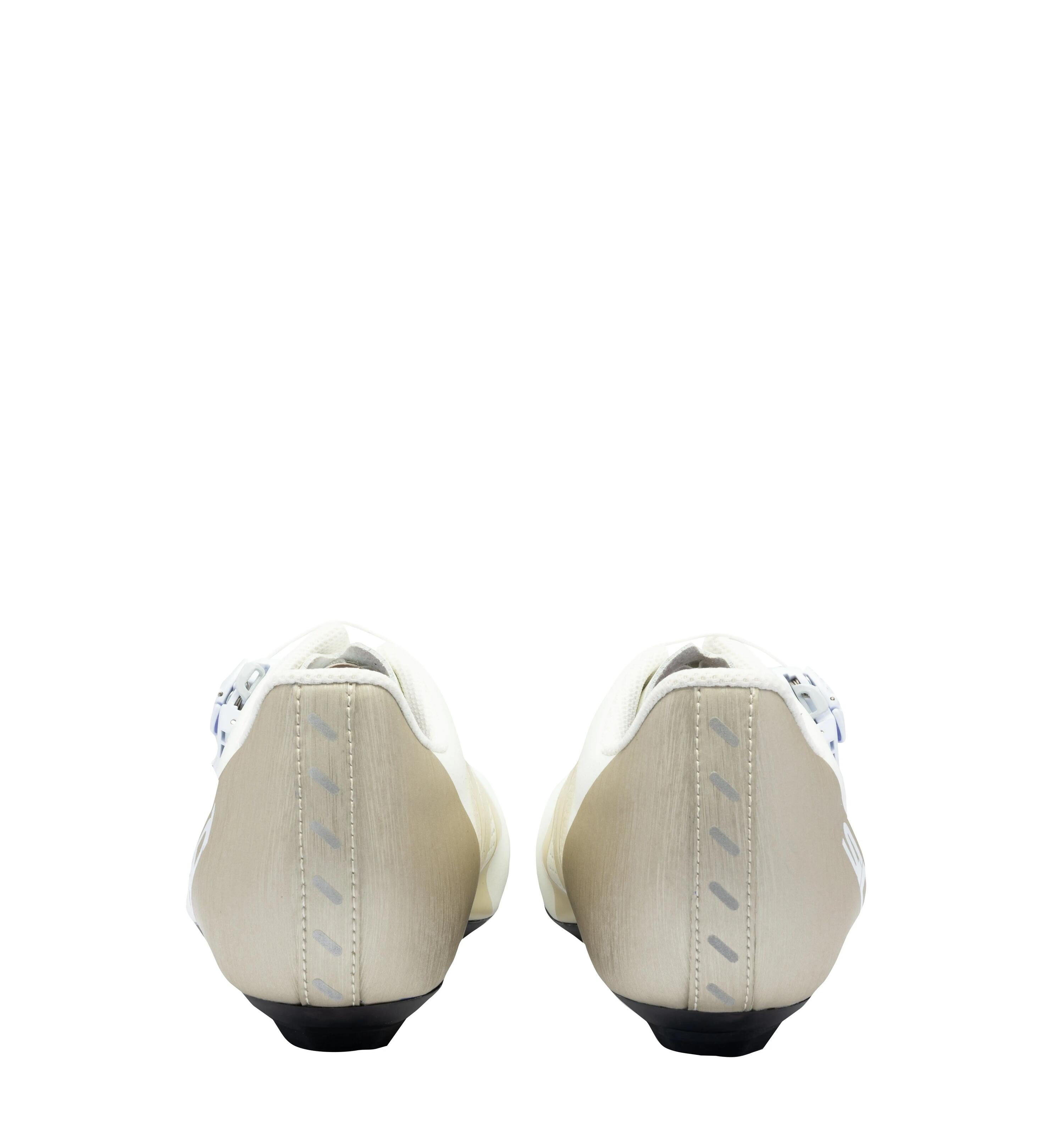 Rennradschuhe Herren Radsport Carbonsohle Ergo 6 Weiß 6/7