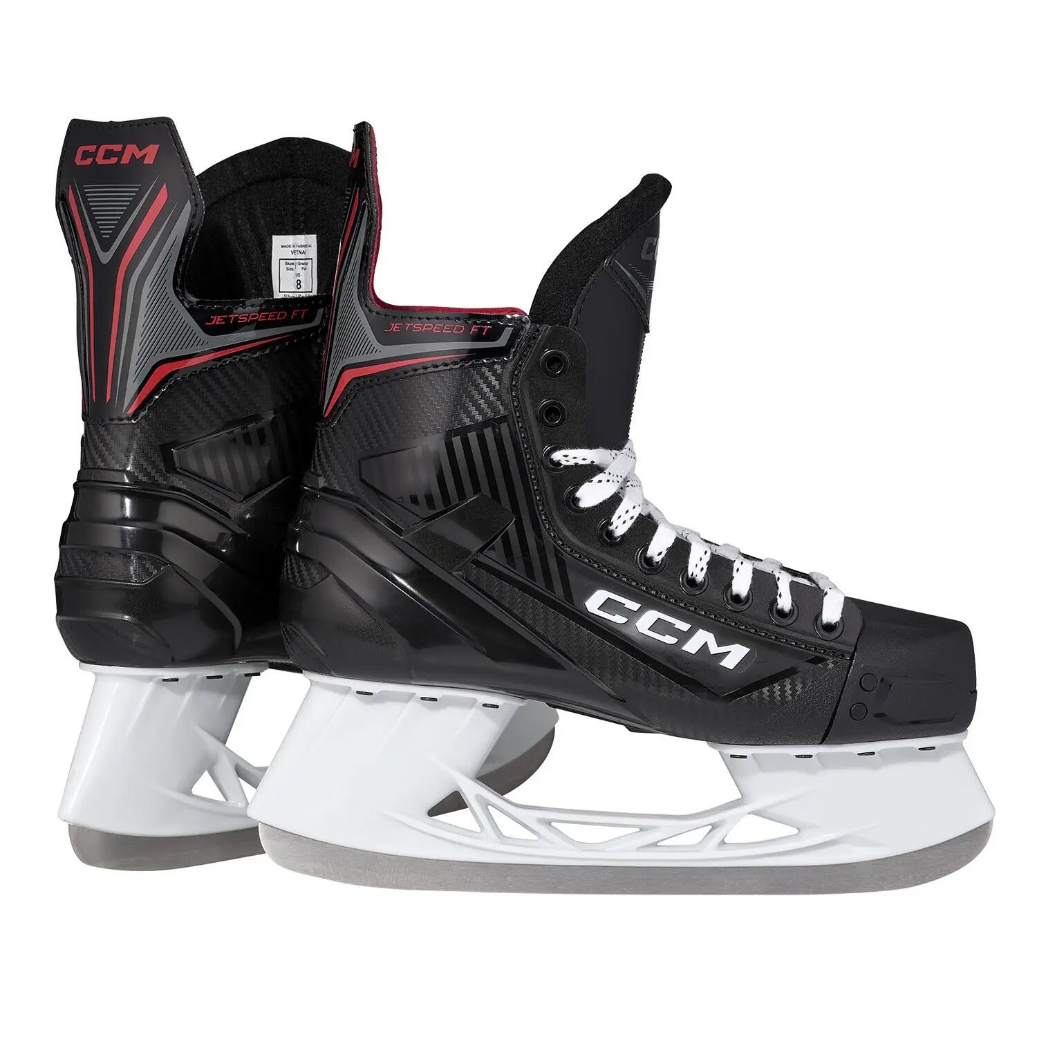 Patins Jetspeed FT - Enfants - Noir - Rouge 6/7