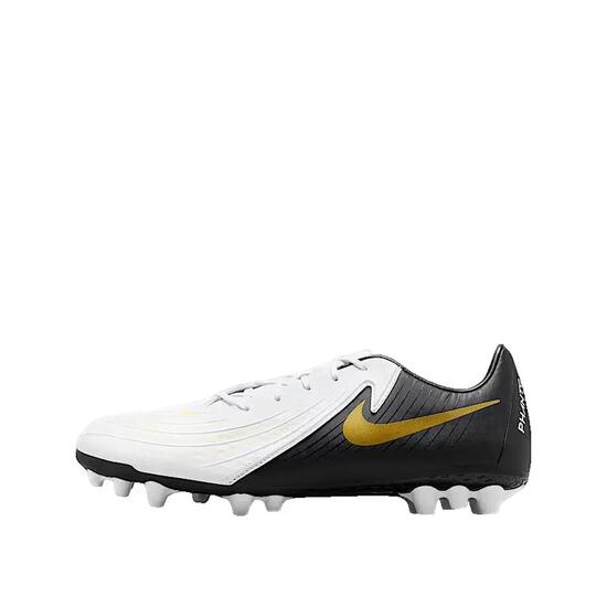 Zapatillas de fútbol Nike Phantom GX II Academy AG Blanc/Negro/Oro metalizado