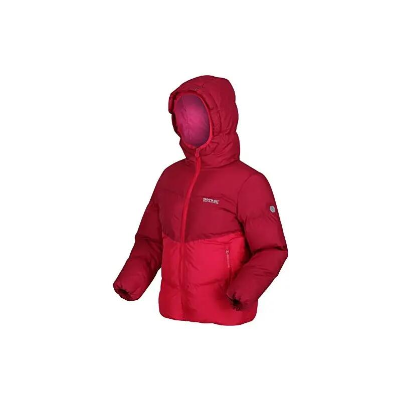 Cazadora - junior - impermeable thermoguard - fucsia 3/5