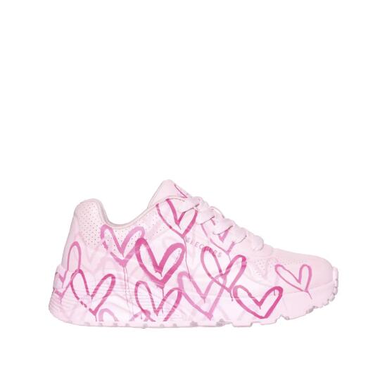 Chaussures Skechers Uno Lite Spread Rose