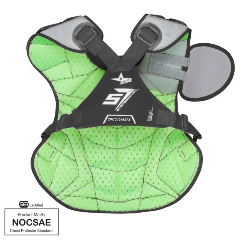All Star CPCC912S7X Chest Protector Color Navy Baseball/Softball 2/3