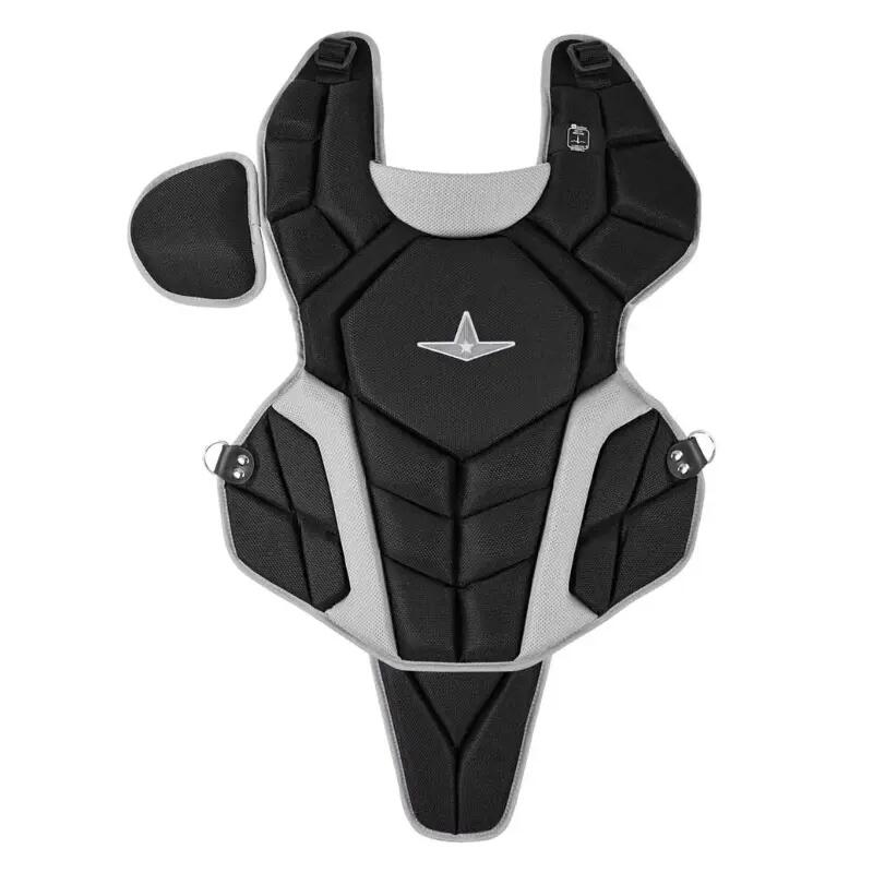All Star CPCC-TS-912 Top Star Chest Protector 9-1 Color Navy Baseball/Softball 3/4