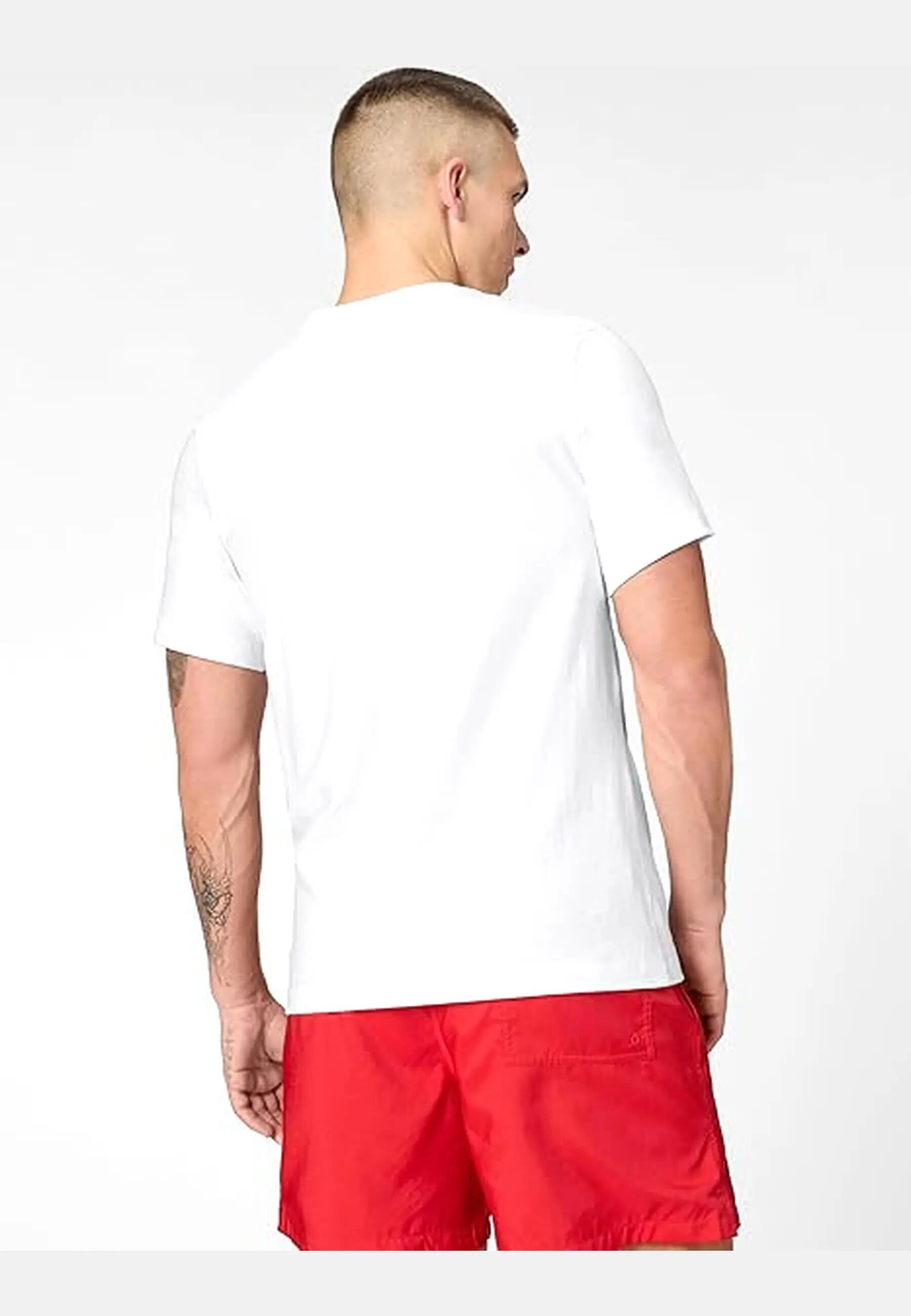 T-shirt uomo nike bianco 5/6
