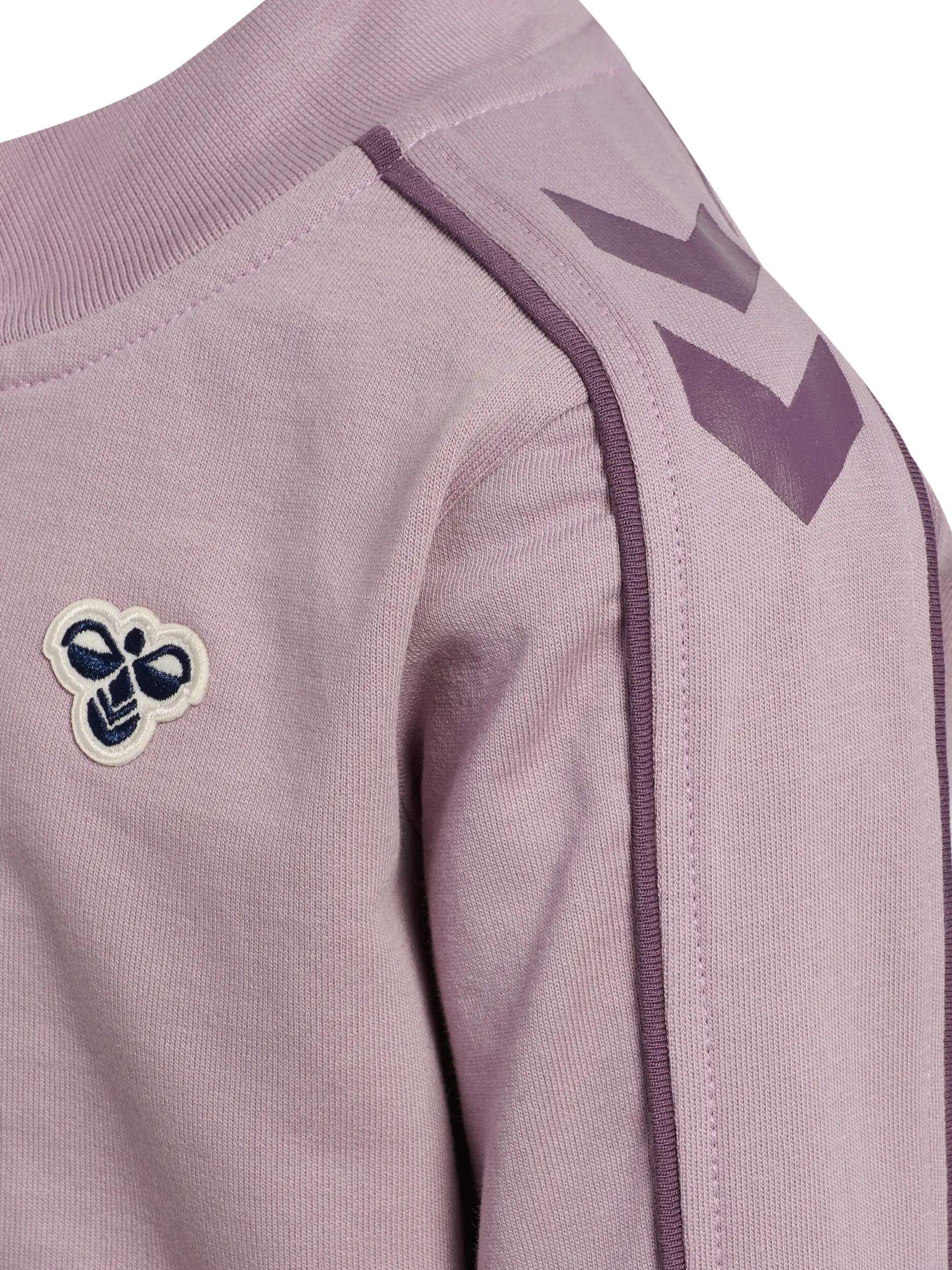hummel Fato de treino hmlMINI CO REG em algodão biológico - SEA FOG 5/8