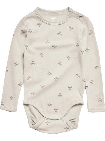 hummel Body L/S z wełny merino - miękkość i ciepło – WHITECAP GRAY