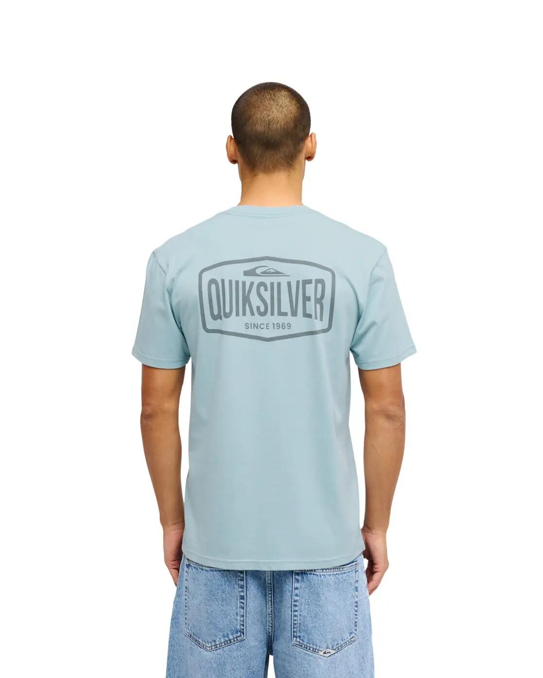 T-Shirt manches courtes EV SURF GARAGE Bleu Homme 2/4