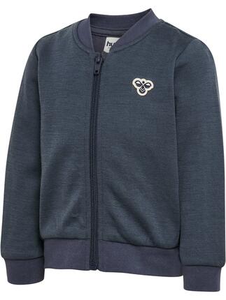 hummel Kurtka na zamek Wool Mini — Wełna na zewnątrz, bawełna bio wewnątrz –
