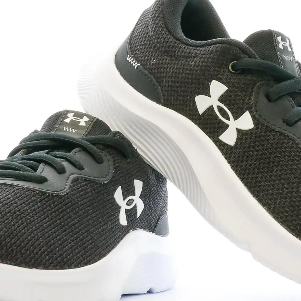 Zapatillas running Under Armour Micro 3024131 Mujer Negras/Blancas - Talla 36 7/7