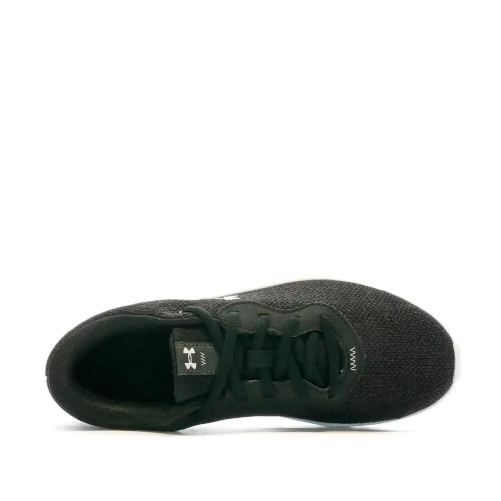 Zapatillas running Under Armour Micro 3024131 Mujer Negras/Blancas - Talla 36 4/7