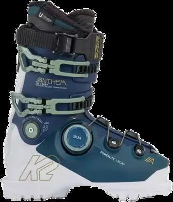 K2 anthem 105 boa skischoenen dames - 26.5 - blauw
