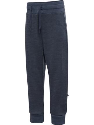 hummel Spodnie wełniane hmlMINI - Merino ciepłe i miękkie – GRAY RIDGE
