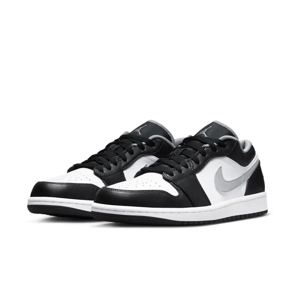 Air Jordan 1 Low Black White Grey 5/7