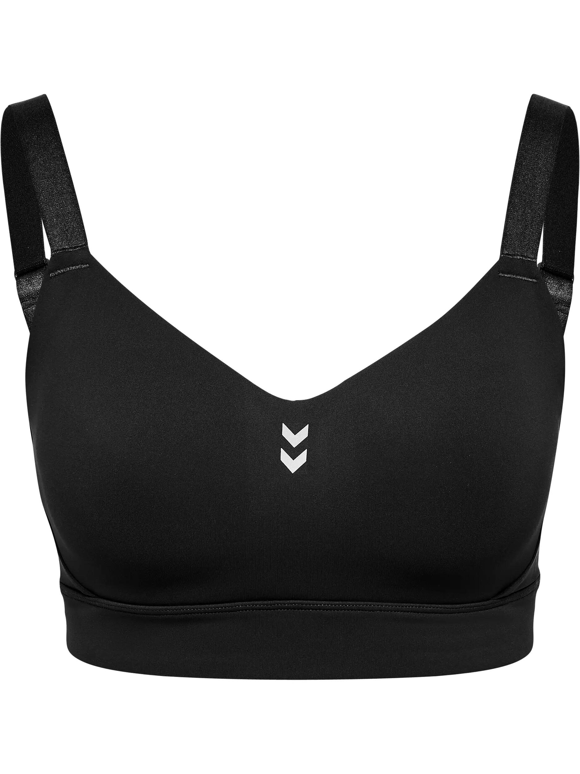 hummel hmlPULSE HIGH SUPPORT BRA — Reggiseno sportivo alto supporto – BLACK 6/8