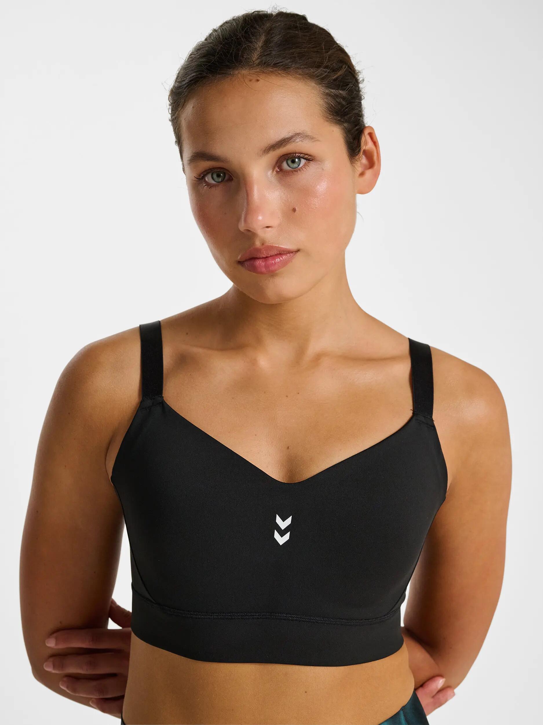 hummel hmlPULSE HIGH SUPPORT BRA — Reggiseno sportivo alto supporto – BLACK 5/8
