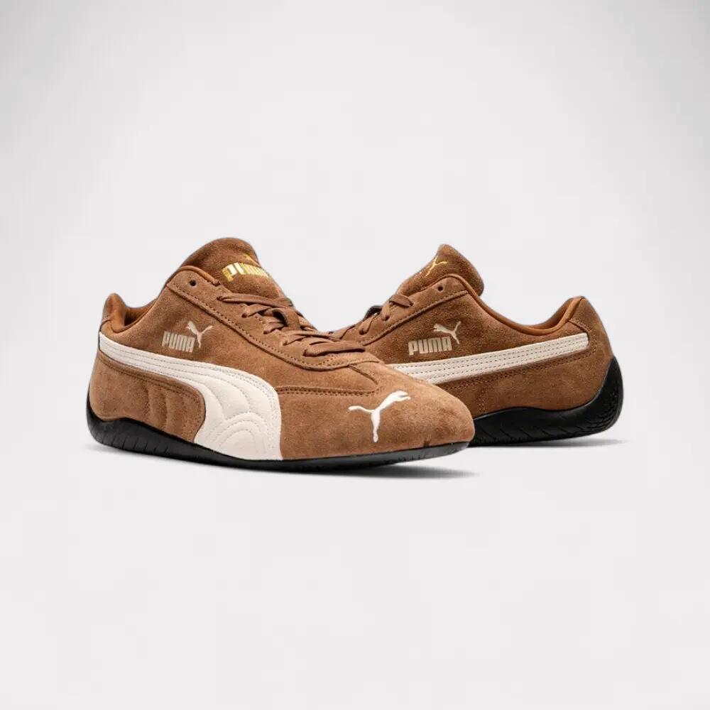 Puma Speedcat OG Haute Coffee Frosted Ivory (Gold Tongue Logo) 3/6