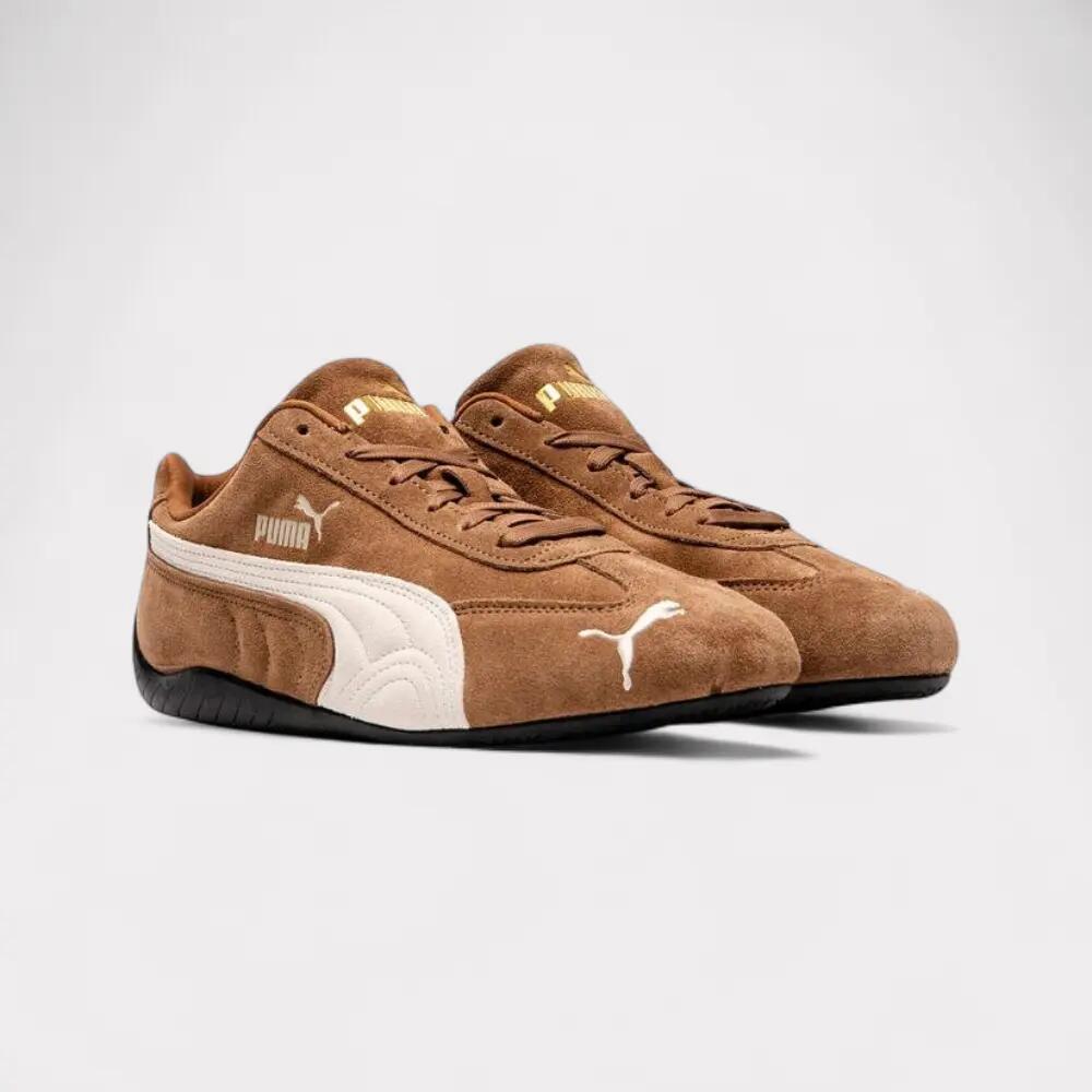 Puma Speedcat OG Haute Coffee Frosted Ivory (Gold Tongue Logo) 2/6