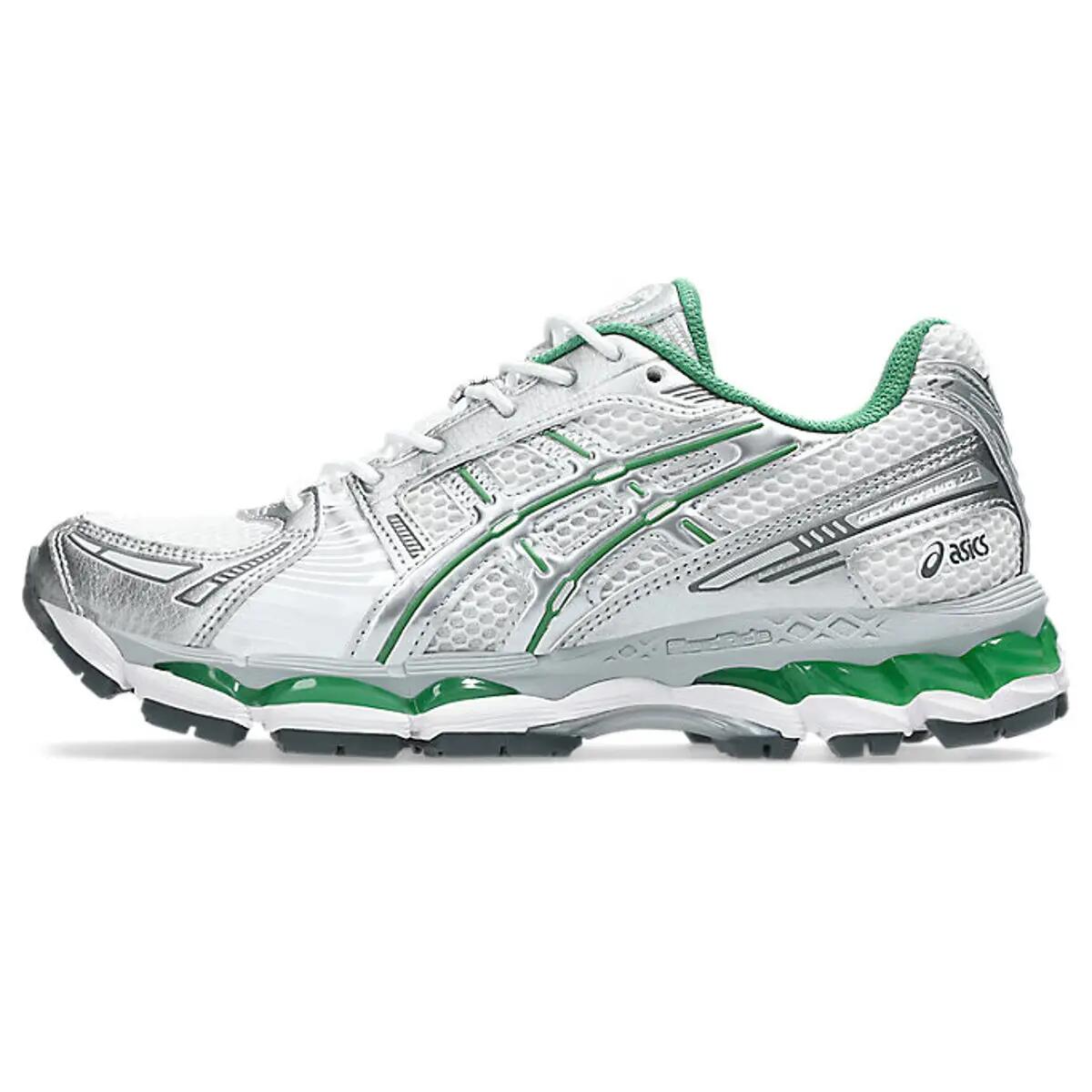 Laufschuhe ASICS Gel-Kayano 12.1 Silber/Grün 4/5