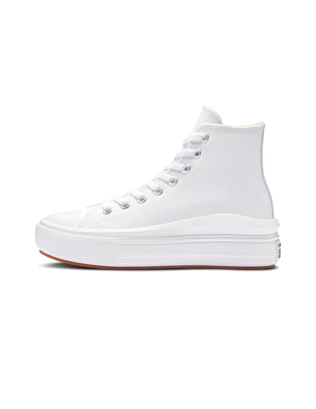 Zapatillas Converse Chuck Taylor All Star Move Platform Blancas 2/6