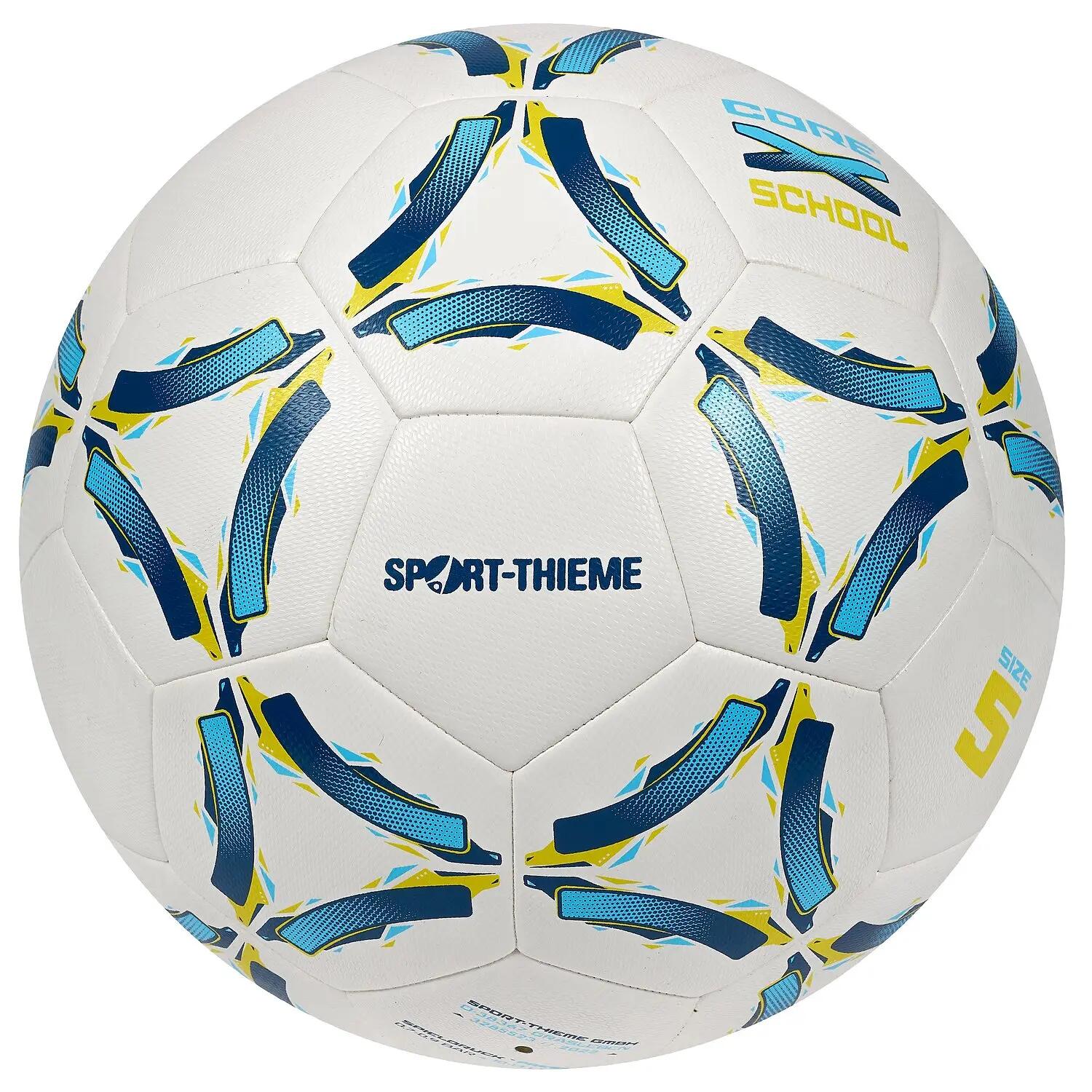 Fußball CoreX School Größe 3 Fußball Unisex Blau-Gelb 3/6