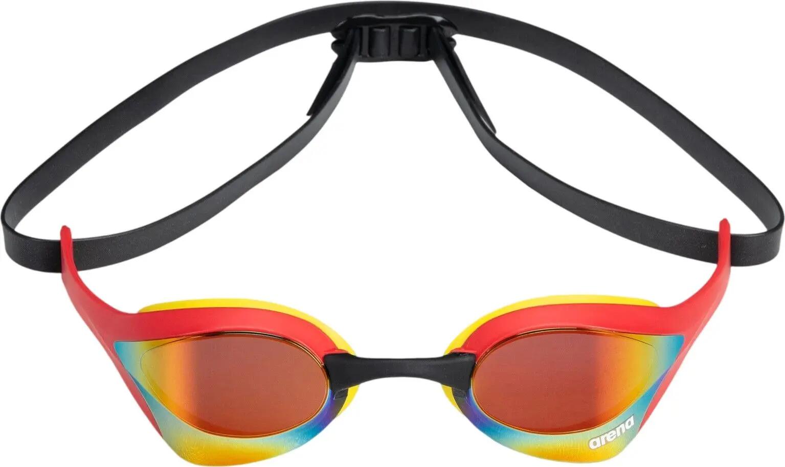 Arena Cobra Ultra Swipe Mirror zwembril goud/rood 2/13