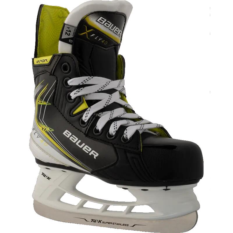 BAUER Vapor FLY40 Youth negros para niños patines de hockey sobre hielo 5/5