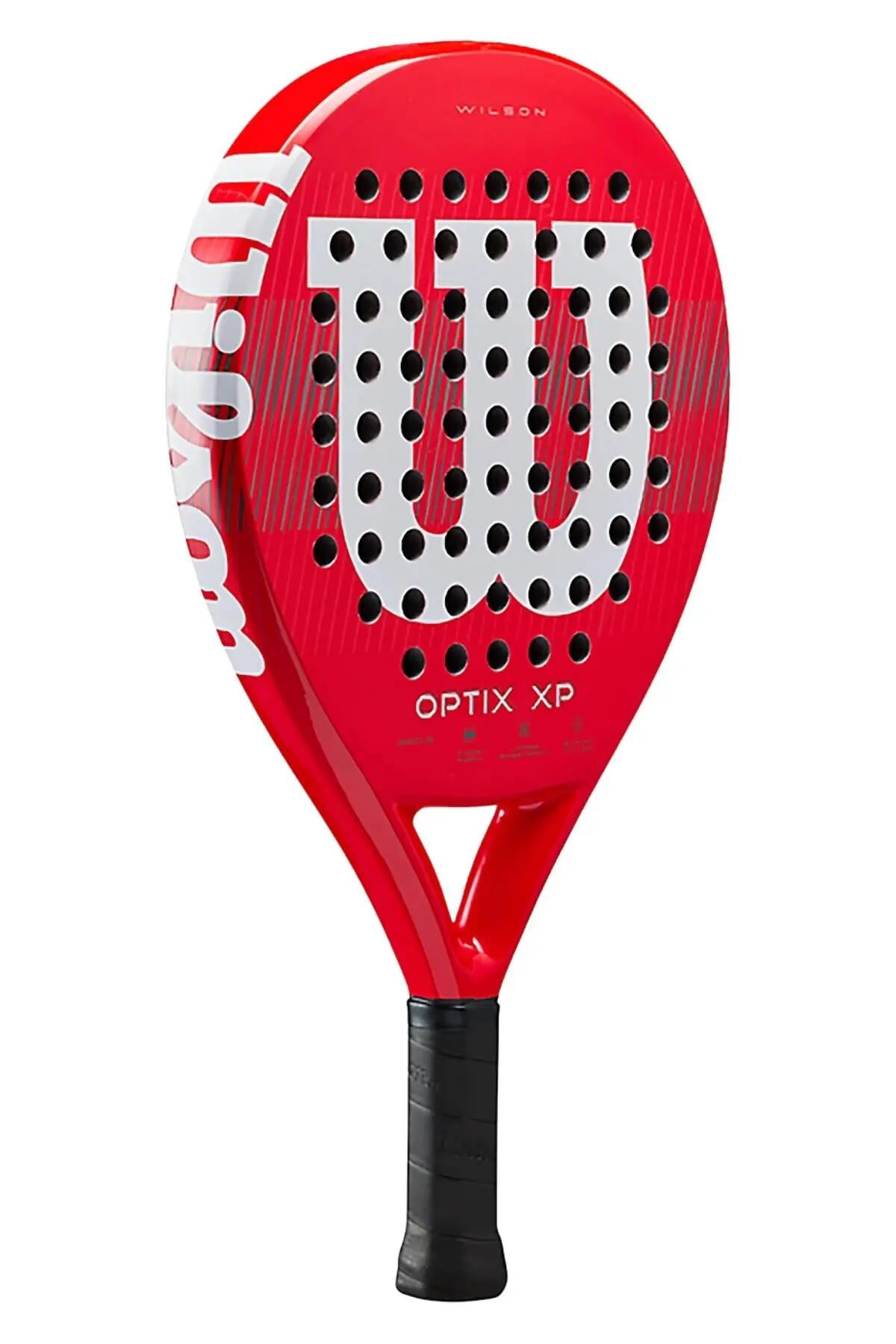 Wilson Optix XP 360 gr Kırmızı Padel Raket Set 4/5