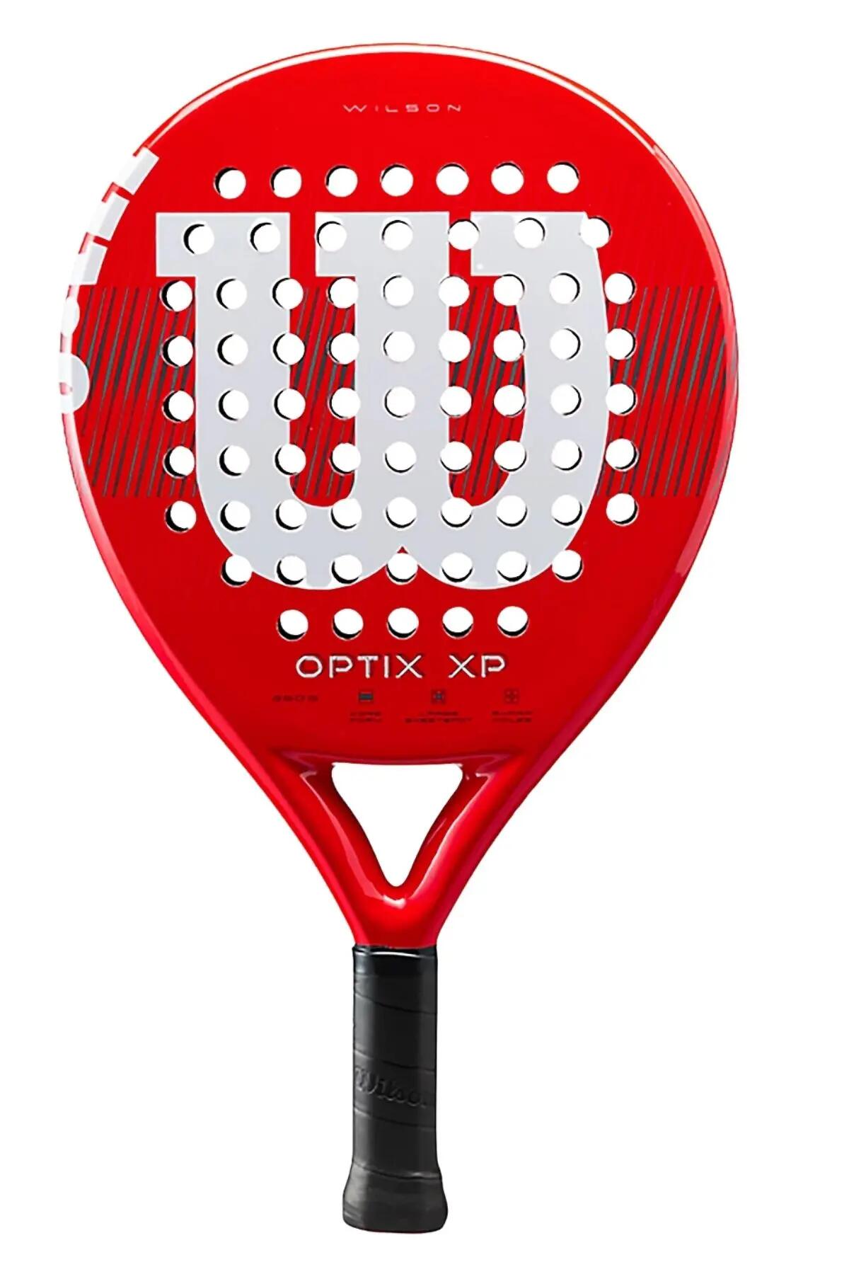 Wilson Optix XP 360 gr Kırmızı Padel Raket Set 3/5