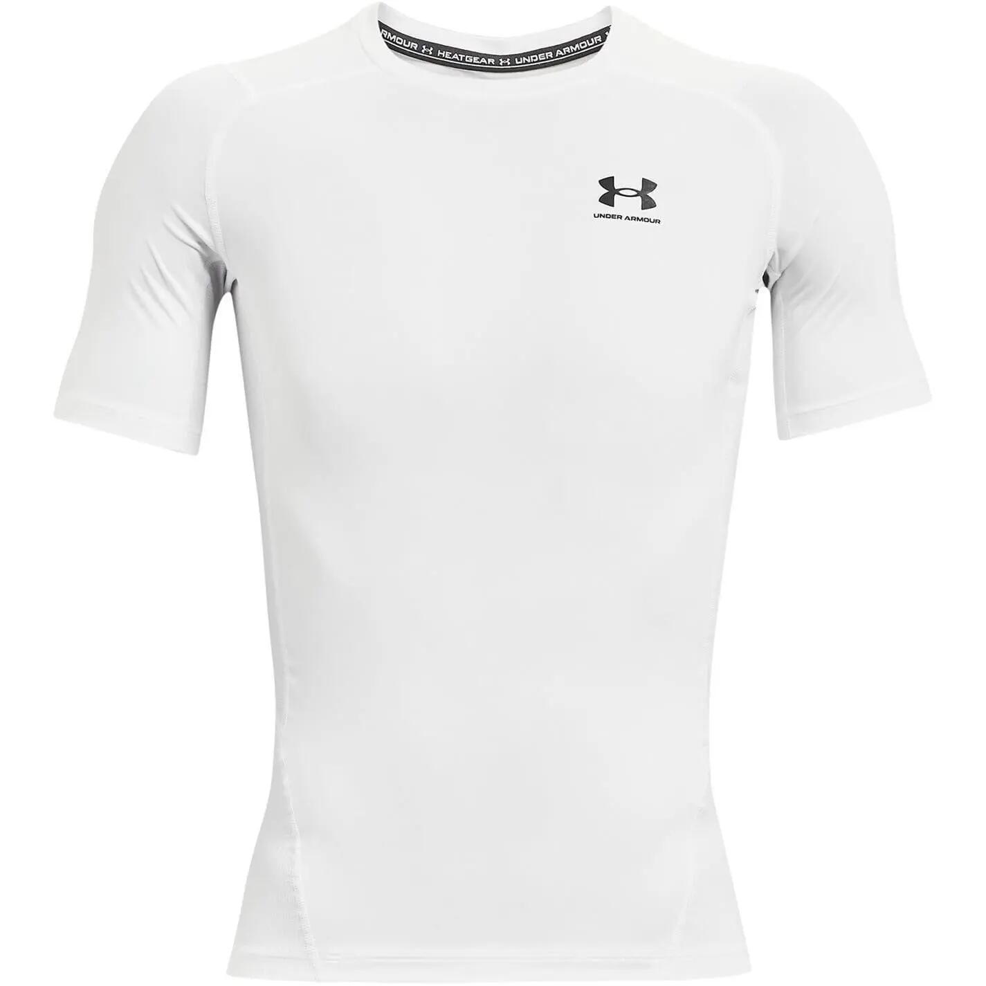 Tricou barbati Under Armour HeatGear, Alb