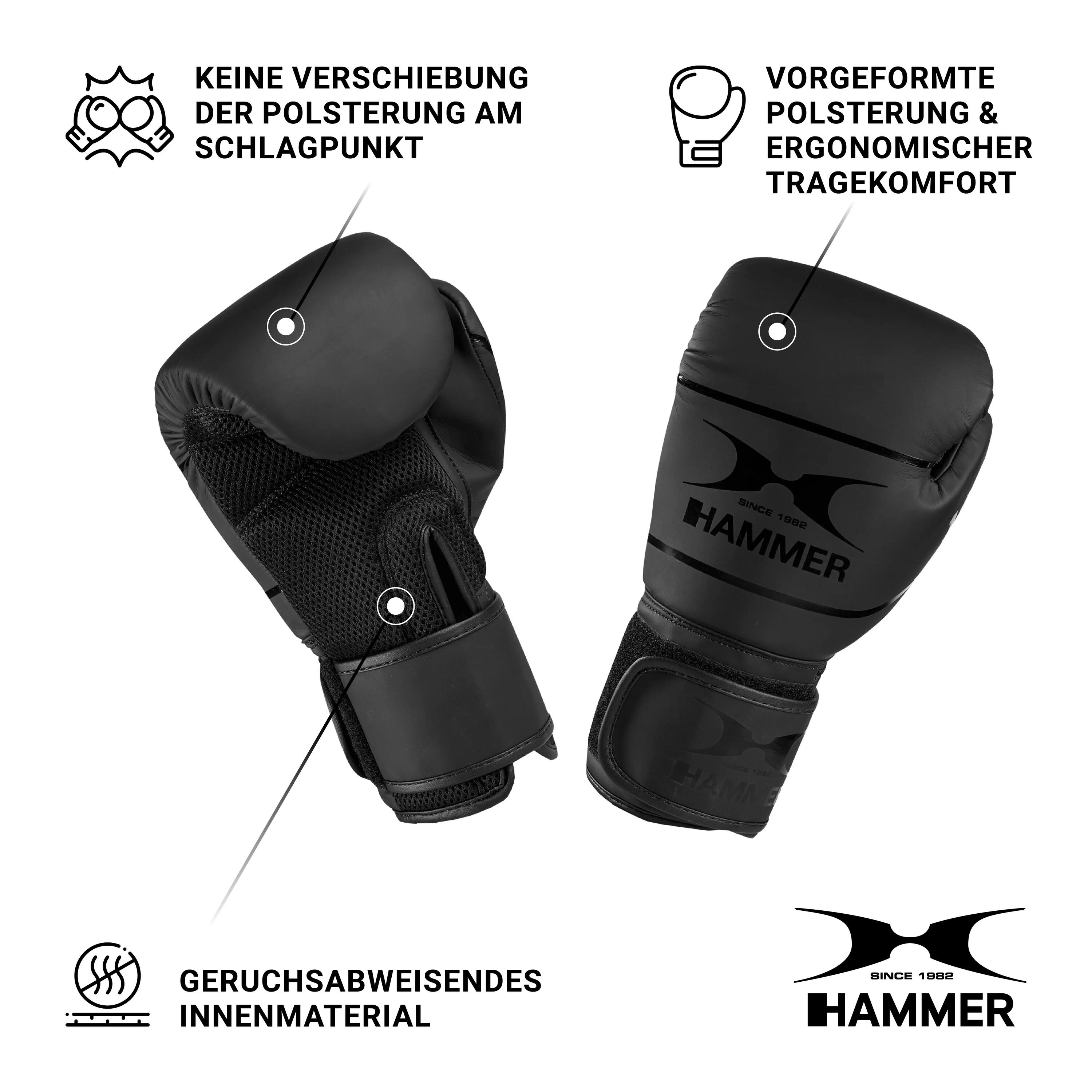 Set de boxeo Cobra 100cm + guantes - Negro - Duradero - Todas las edades- unisex 7/7