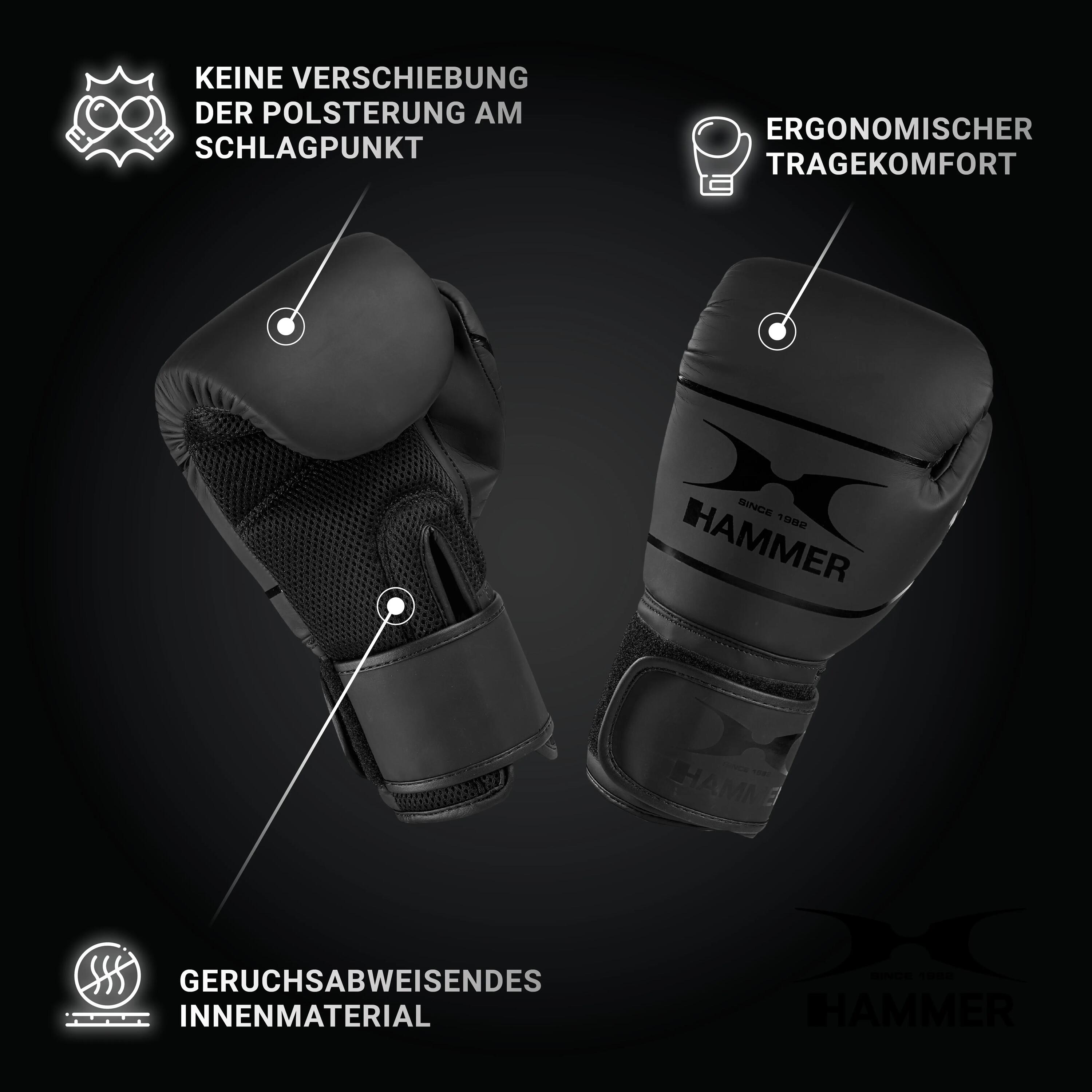 Set de boxeo Sparring 80 cm Hammer 6/6