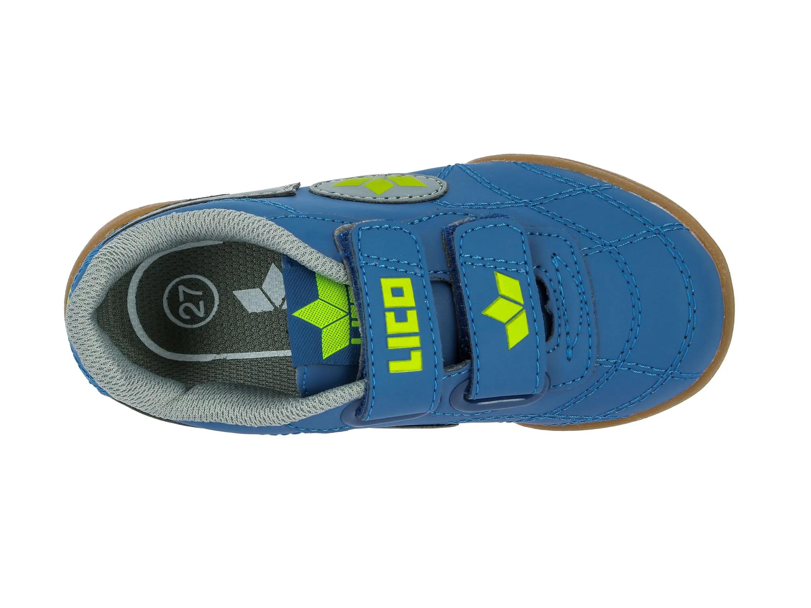 Chaussure LICO Bernie V garçon bleu synthétique velcro 5/6