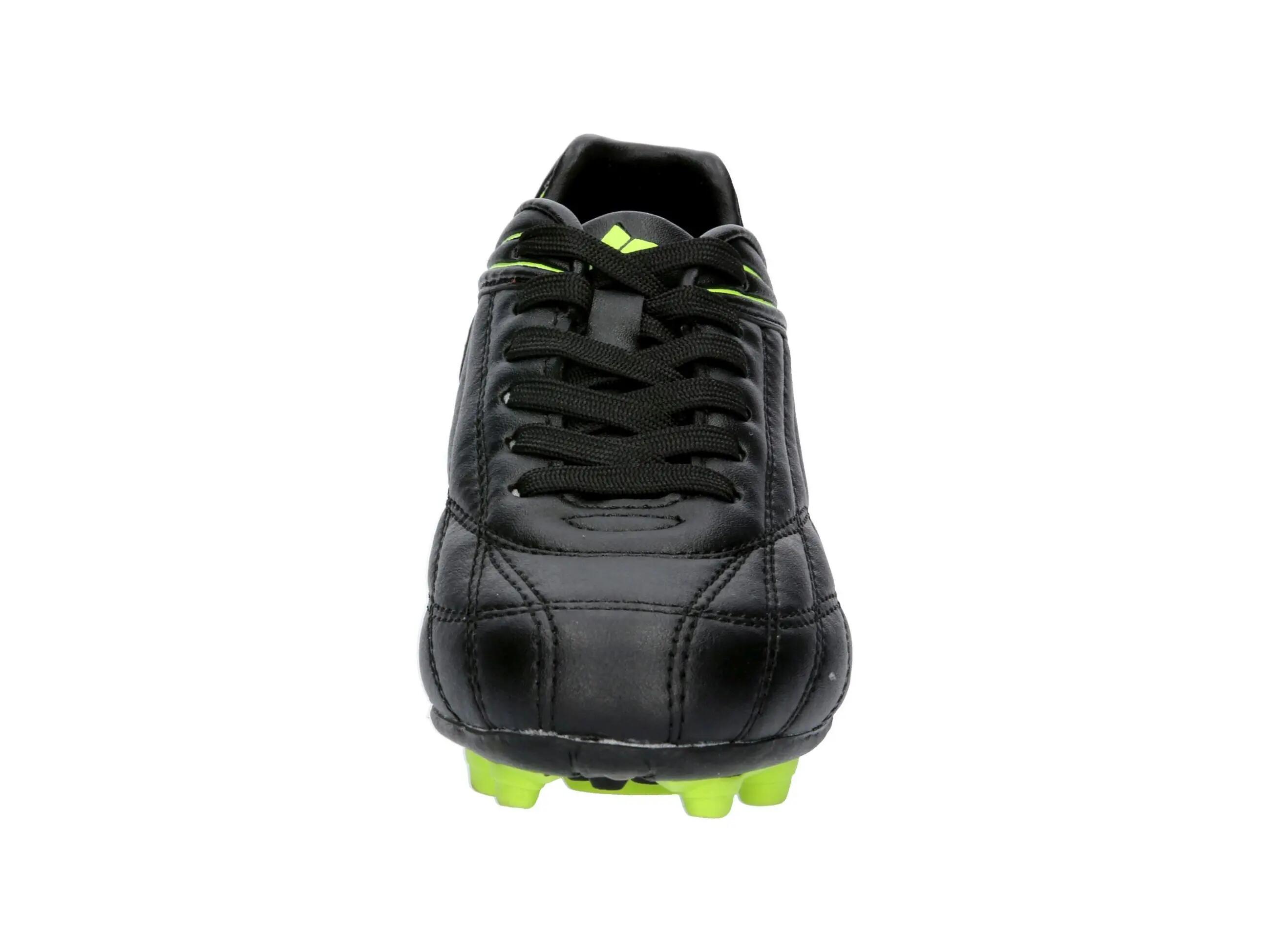 Chaussure de football LICO Soccer Champ synthétique noire, laçage 3/6