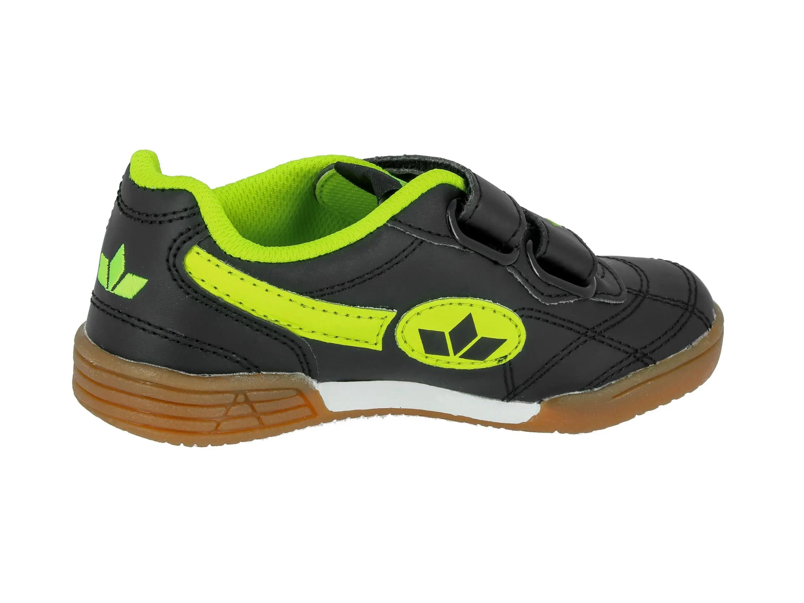 Chaussure LICO Bernie V garçon noir synthétique velcro semelle amovible 4/6