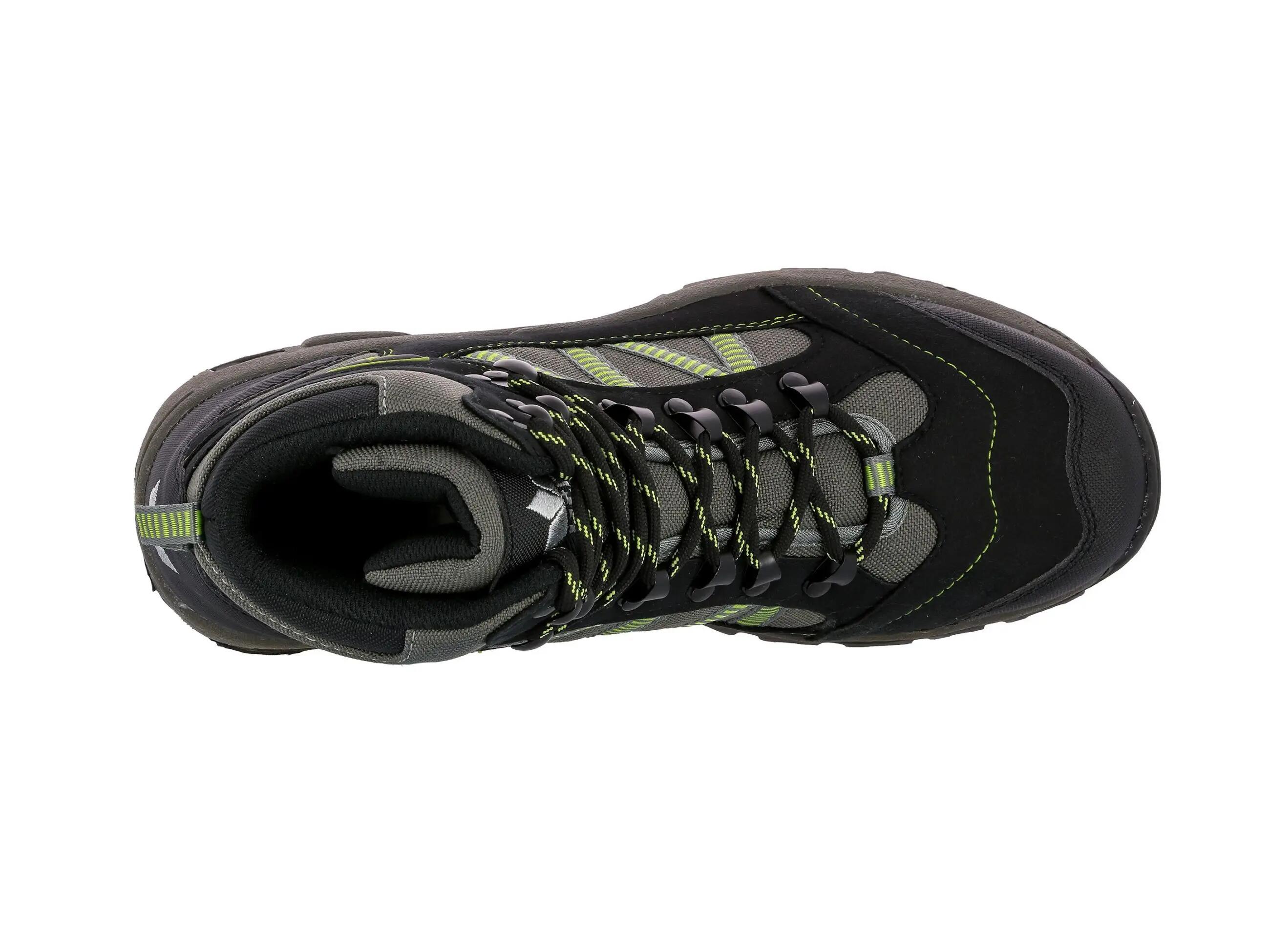 Chaussure de randonnée LICO Rancher High nylon noir, laçage, semelle TPR 5/6