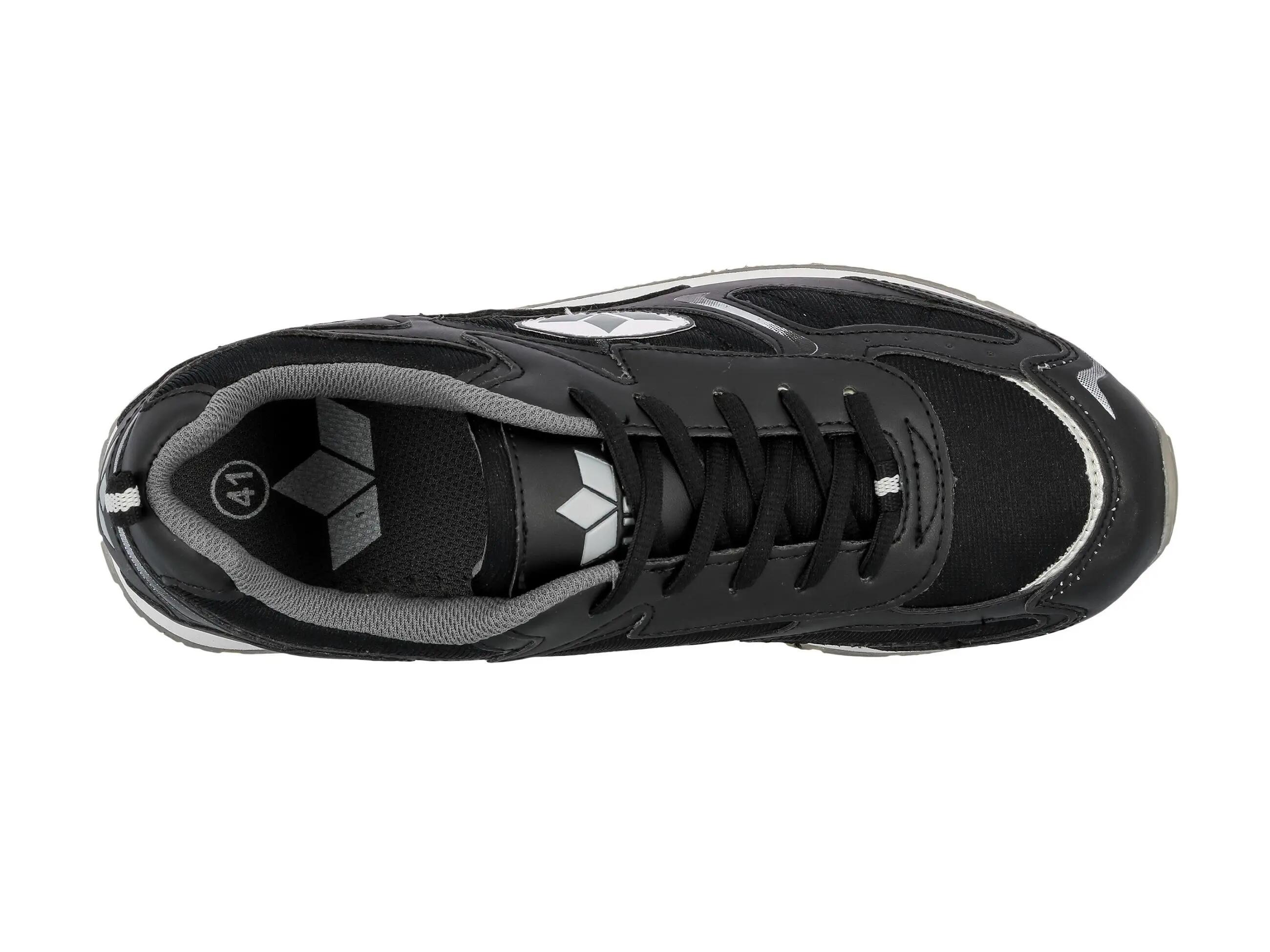 Chaussure randonnée LICO Nelson Homme nylon noire lacets 5/6