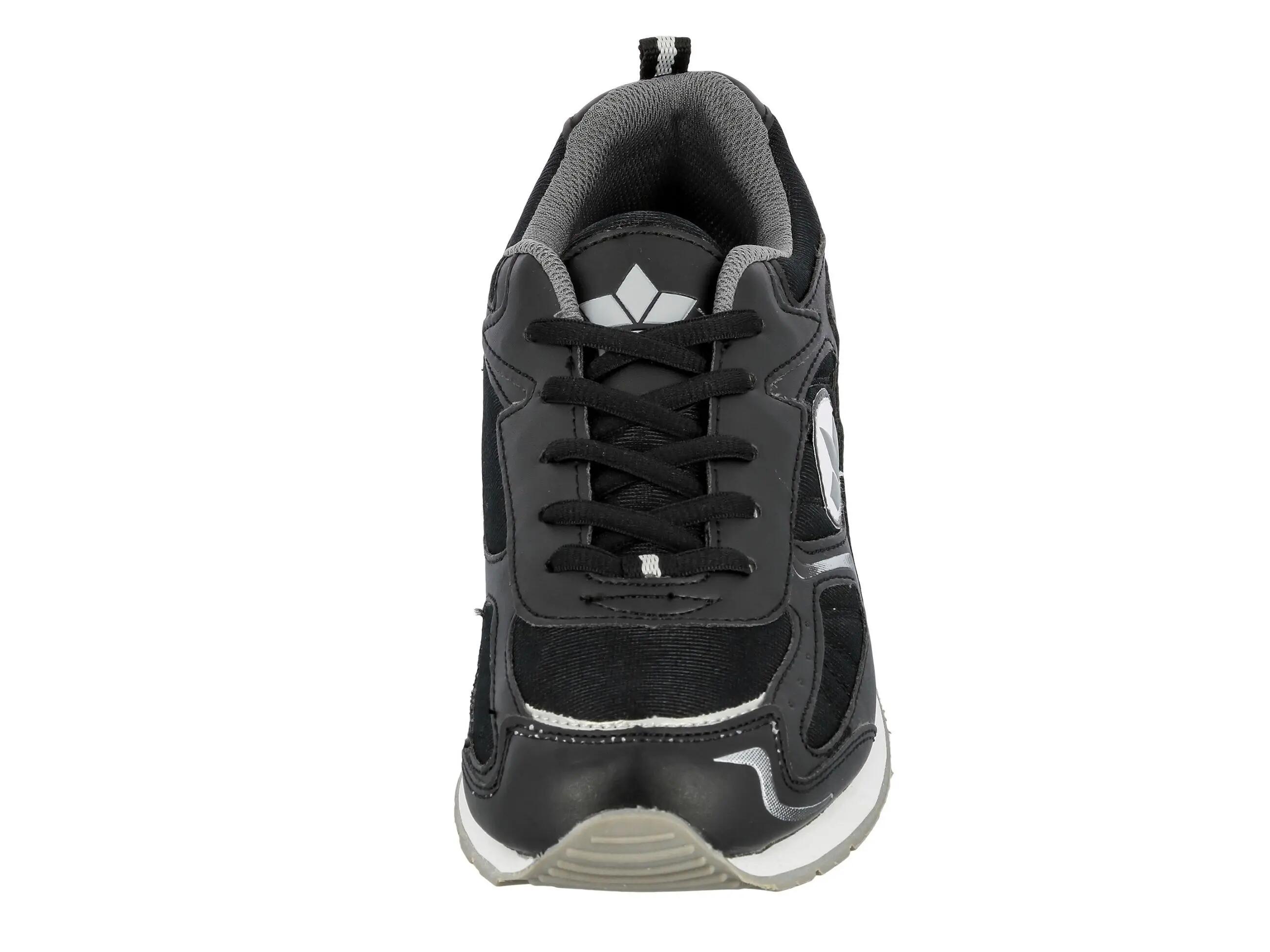 Chaussure randonnée LICO Nelson Homme nylon noire lacets 3/6