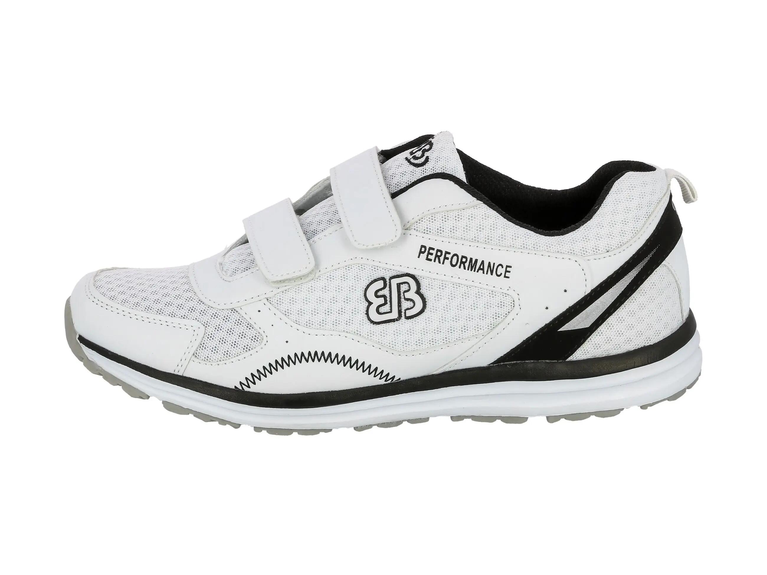 Chaussure randonnée Brütting Performance V nylon blanche velcro 2/7