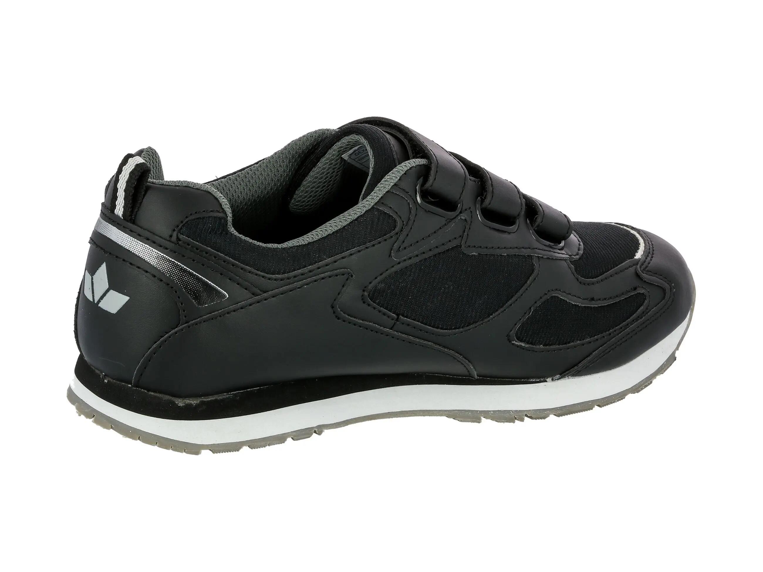 Chaussure de randonnée LICO Nelson V nylon noir velcro, semelle caoutchouc 4/6