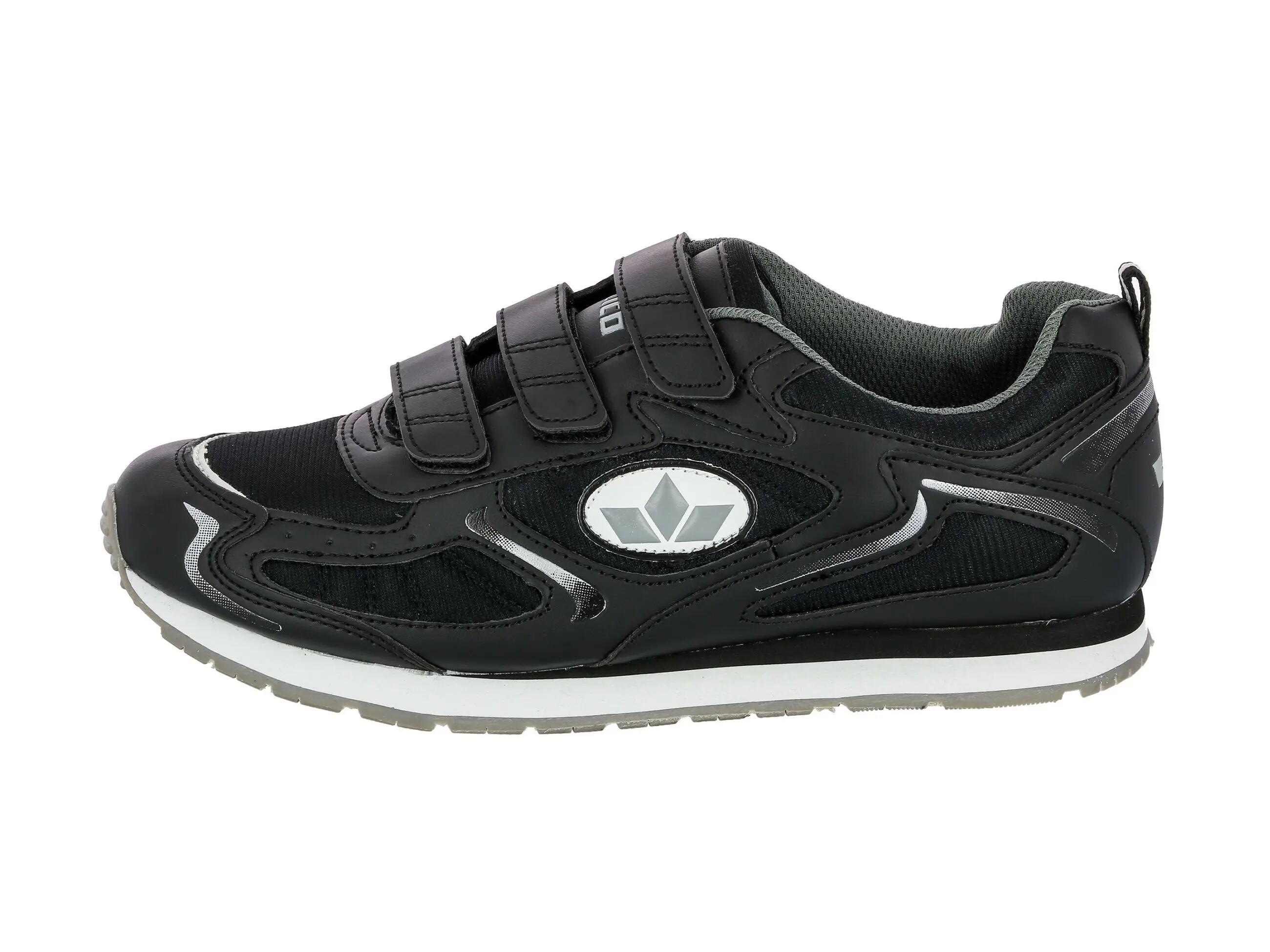 Chaussure de randonnée LICO Nelson V nylon noir velcro, semelle caoutchouc 2/6