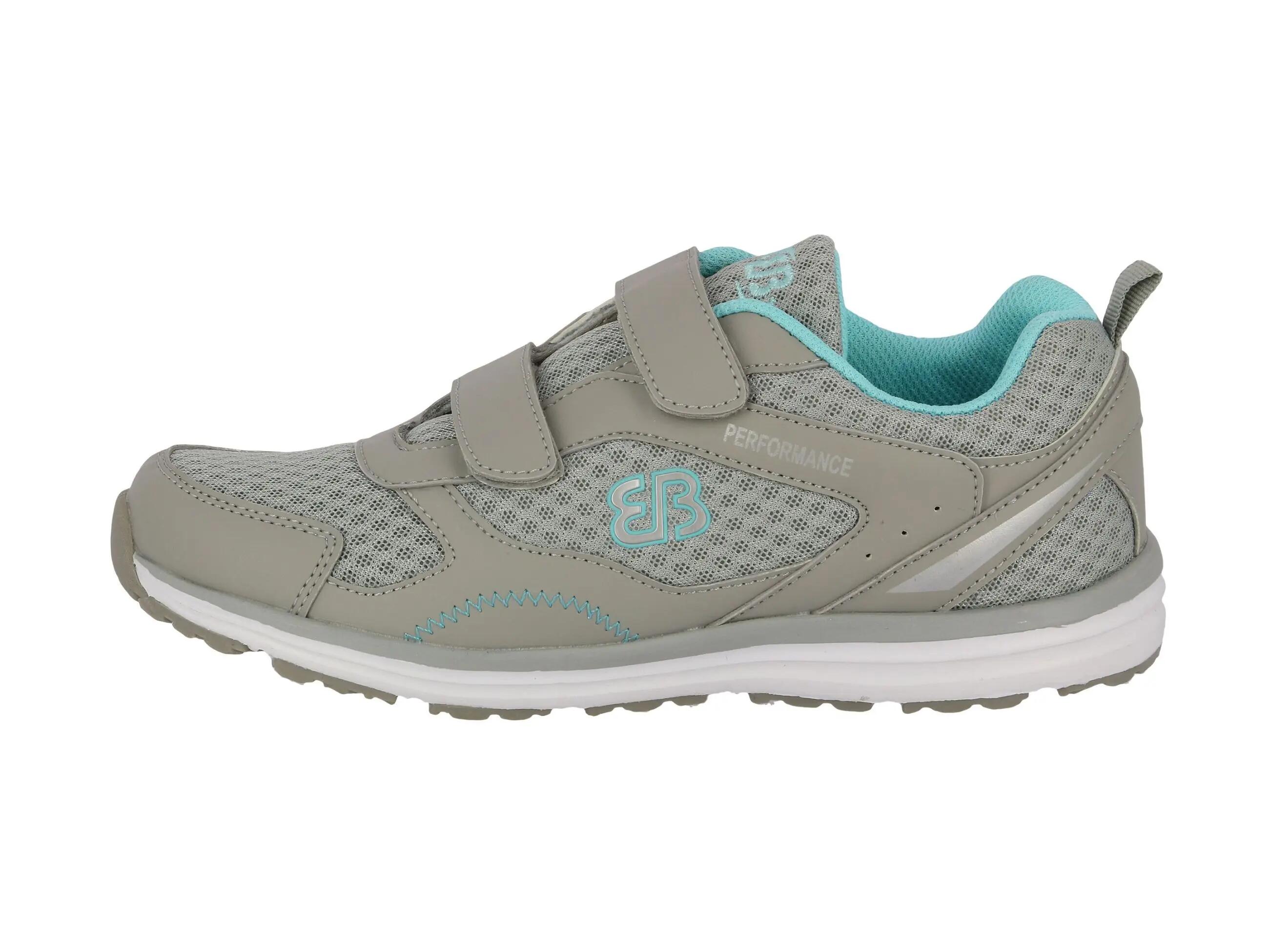 Chaussure randonnée Brütting Performance V femmes nylon gris velcro 2/6