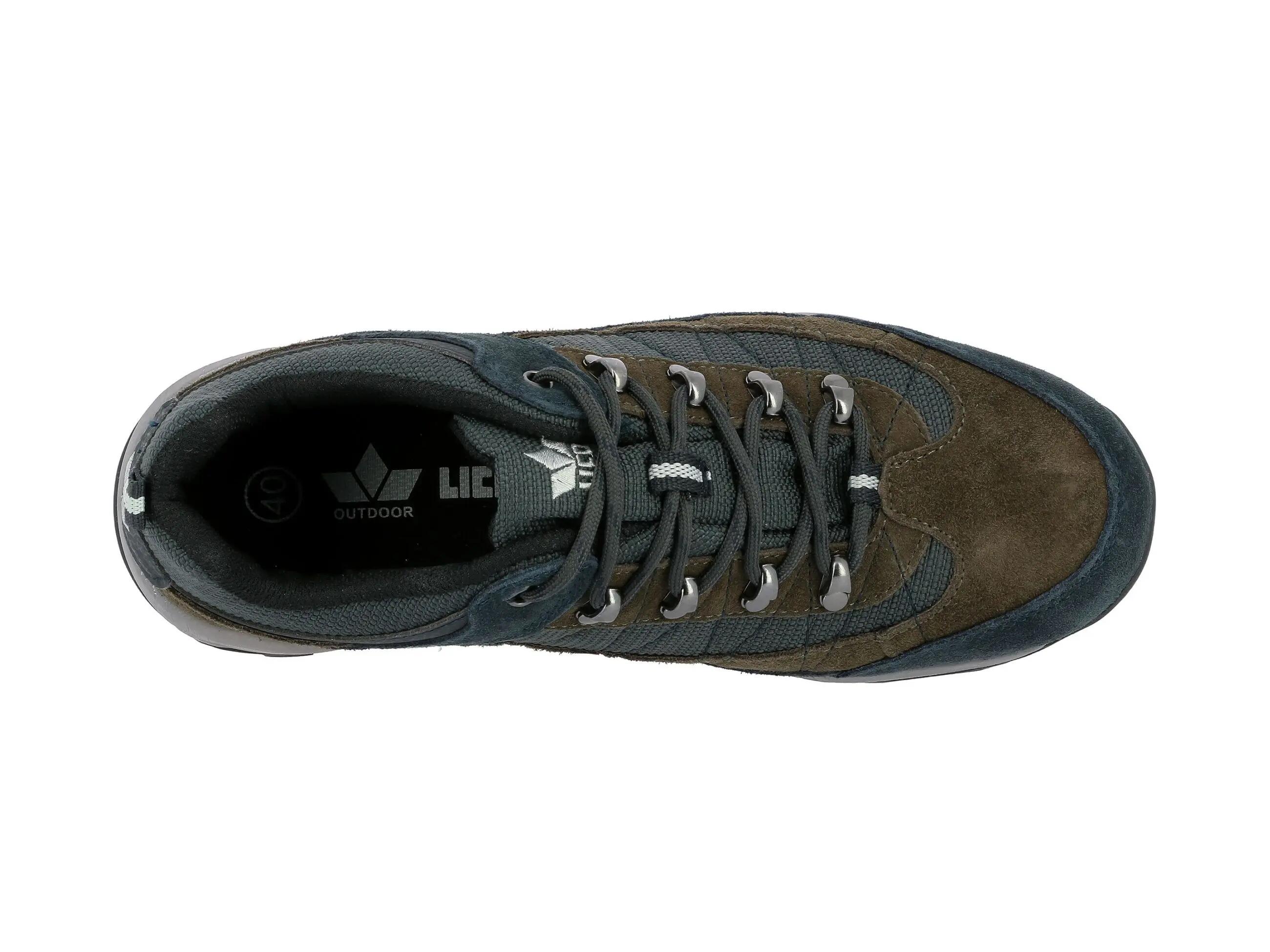 Chaussure randonnée LICO Santana imperméable daim laçage 5/6