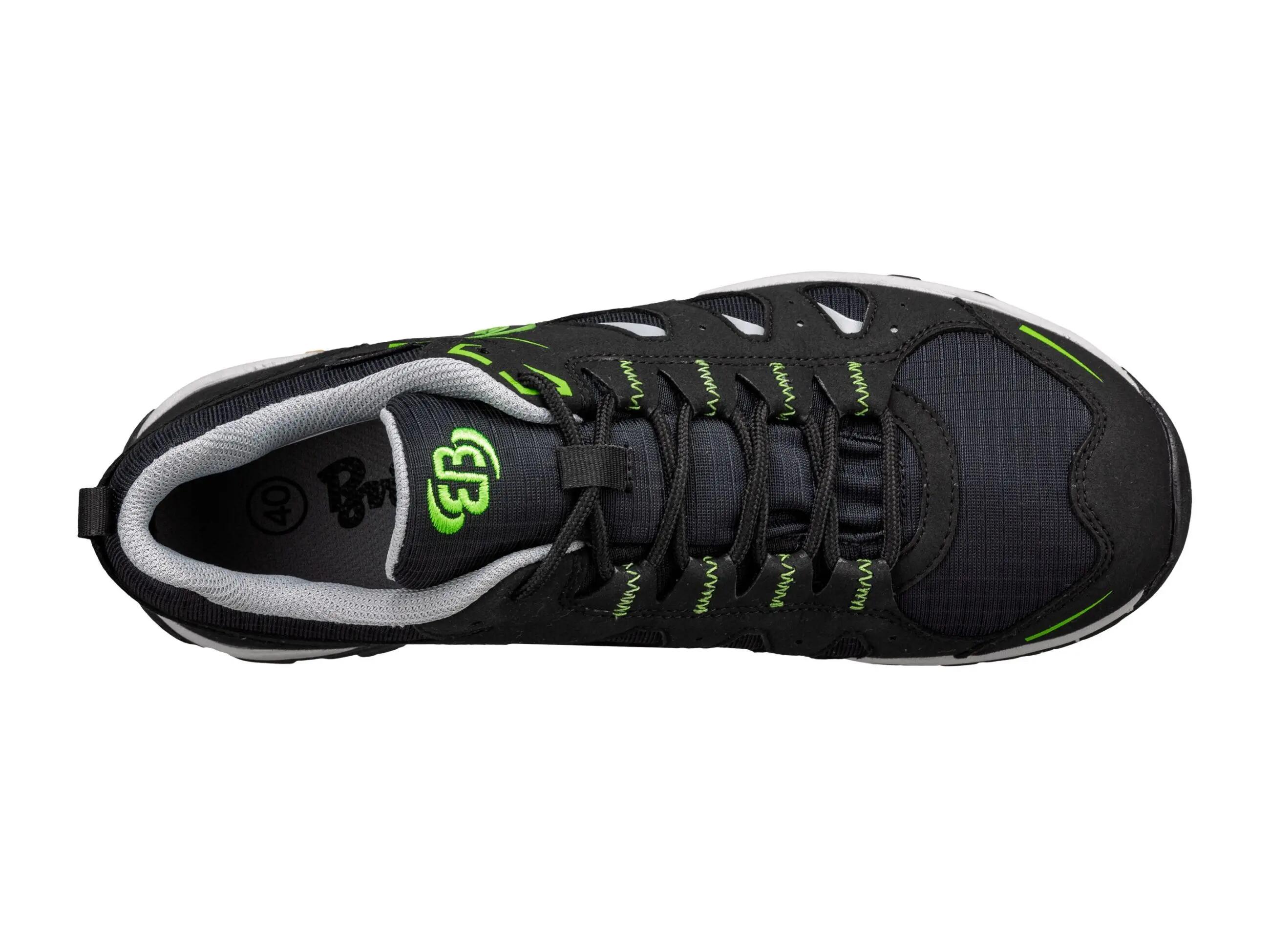 Chaussure randonnée Brütting Mount Frakes Low noire, synthétique, Vibram 5/6
