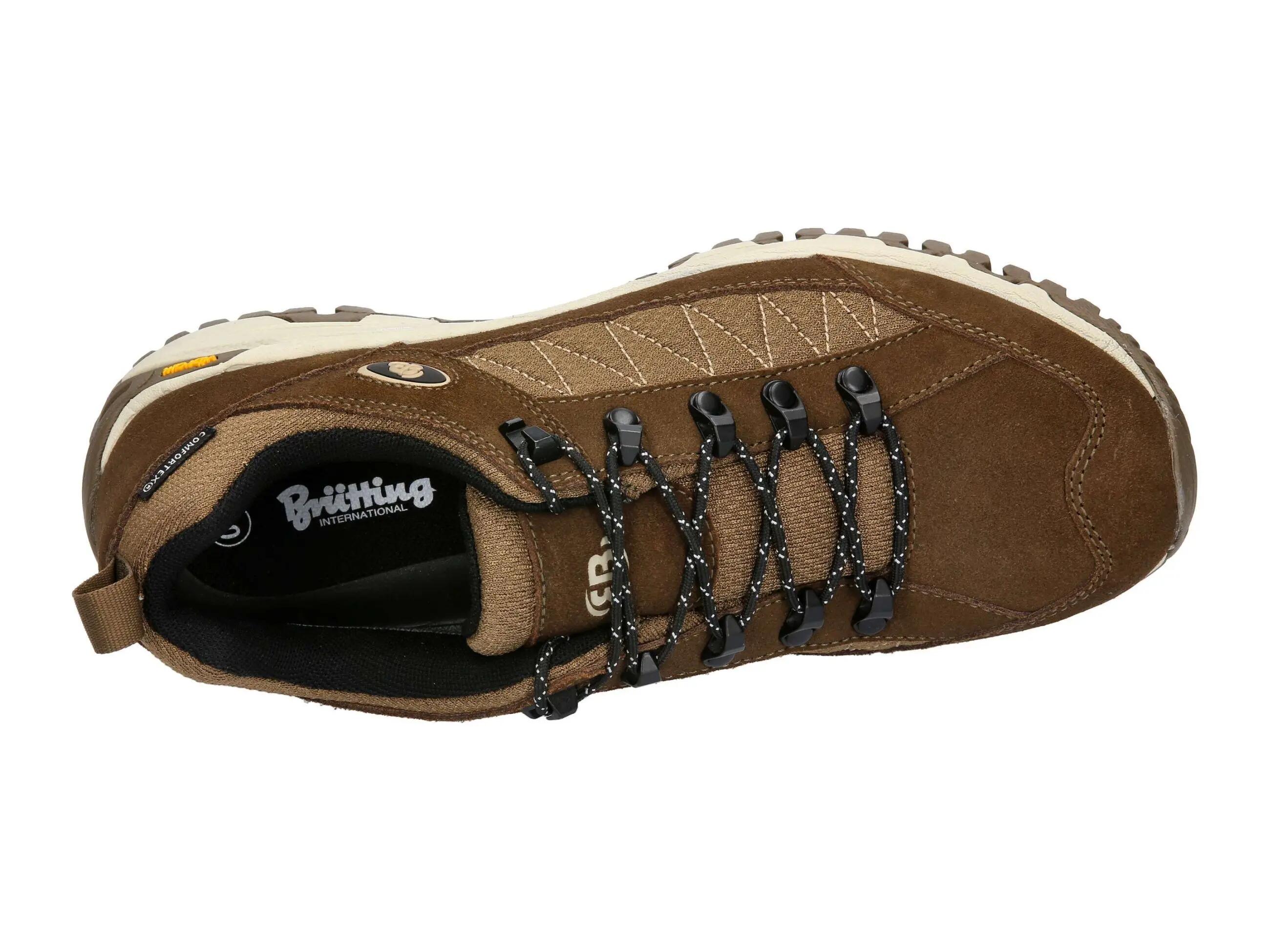 Chaussure randonnée Brütting Mount Kandu Low cuir brun, imperméable 5/6